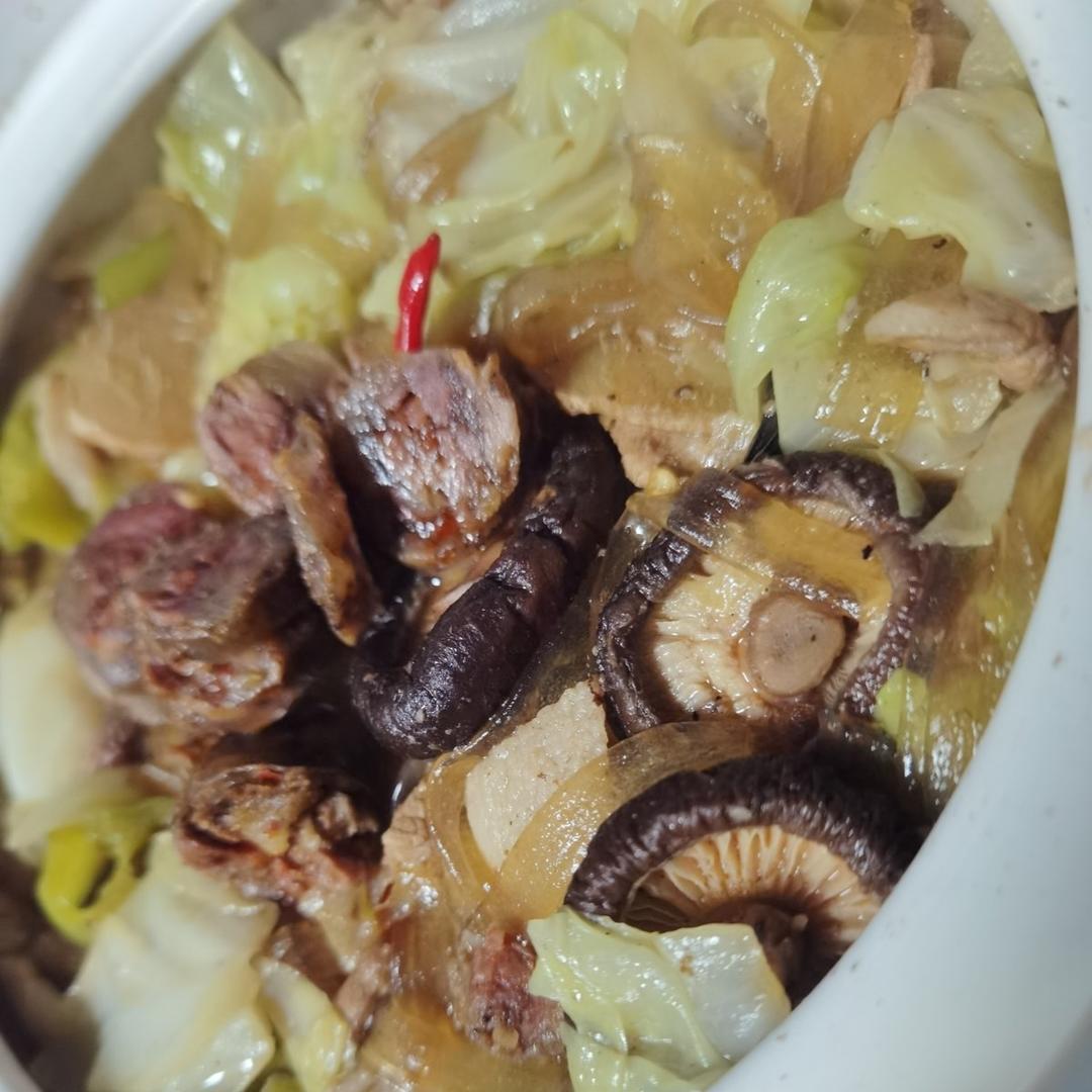 白菜炖粉条