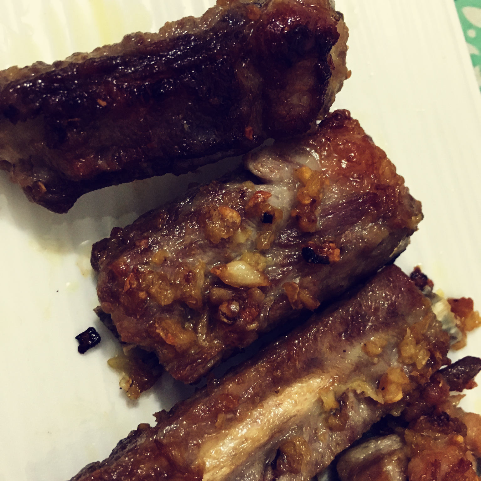 香到骨头里的蒜香排骨（烤箱）