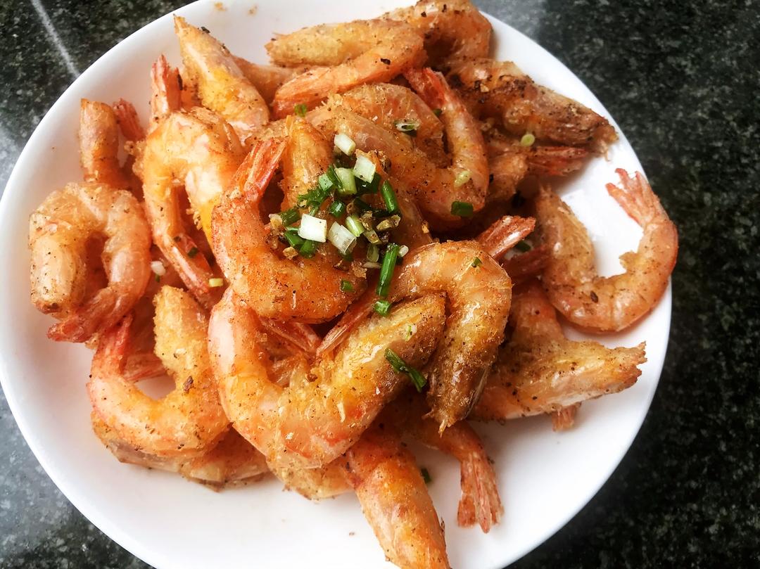 十一先森做的油炸大虾