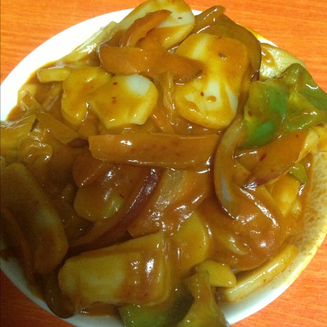 韩式辣炒年糕