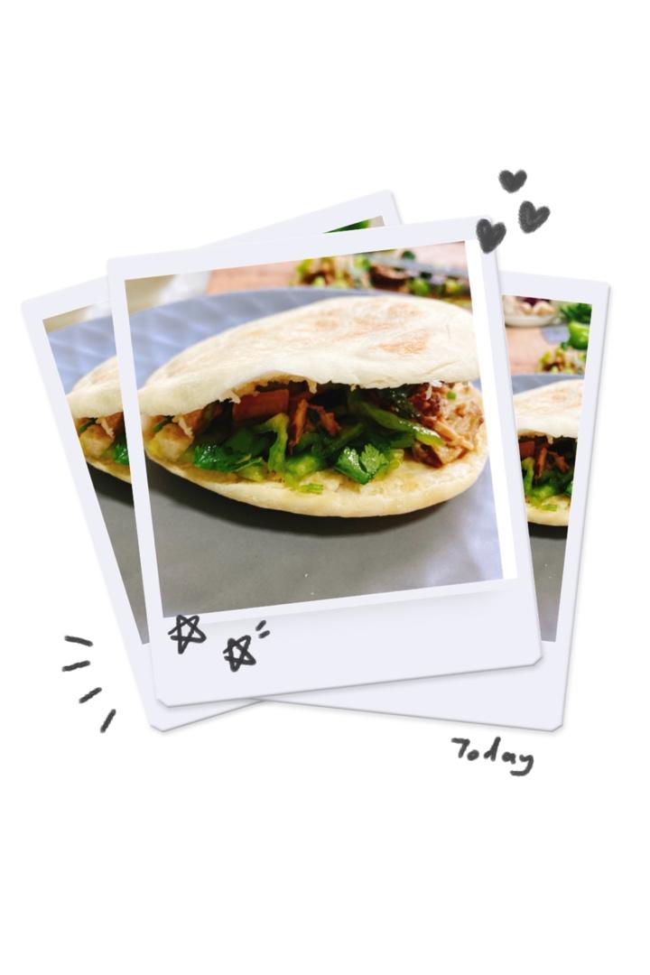 肉夹馍(白吉馍的制作)