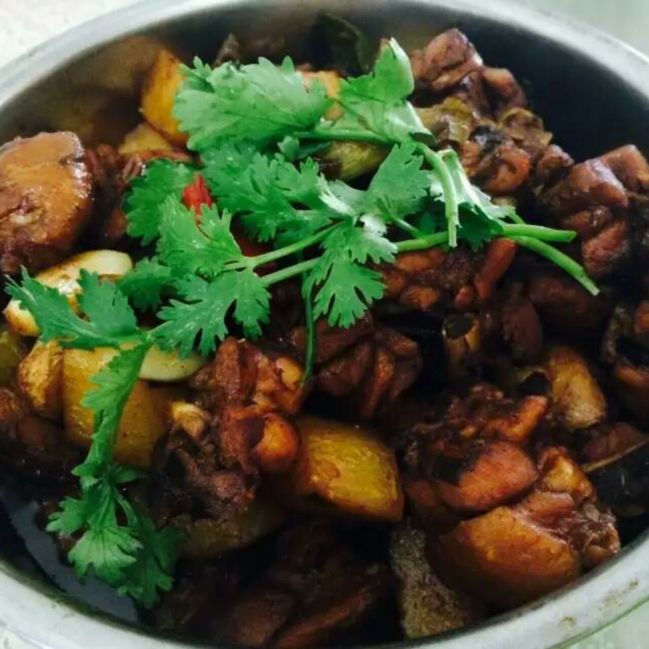 跟新疆室友学做正宗【大盘鸡】