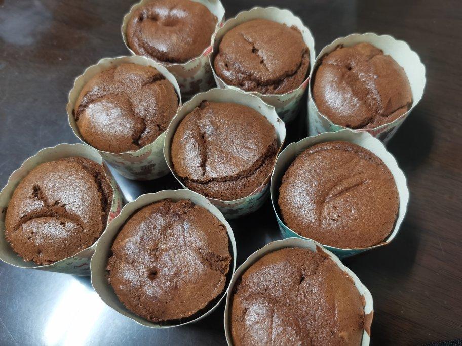 可可巧克力Cupcake纸杯子海绵蛋糕（甜品台都用本方）C6