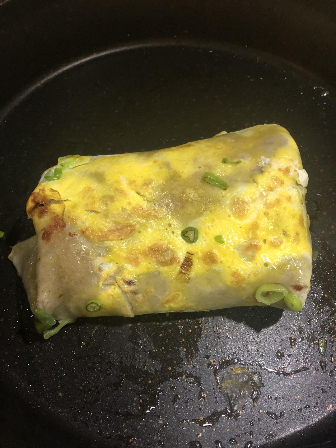 东北版加土豆丝的煎饼果子