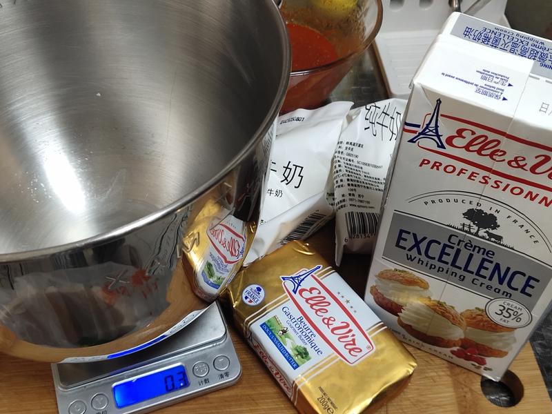 纯奶手撕吐司的做法 步骤1