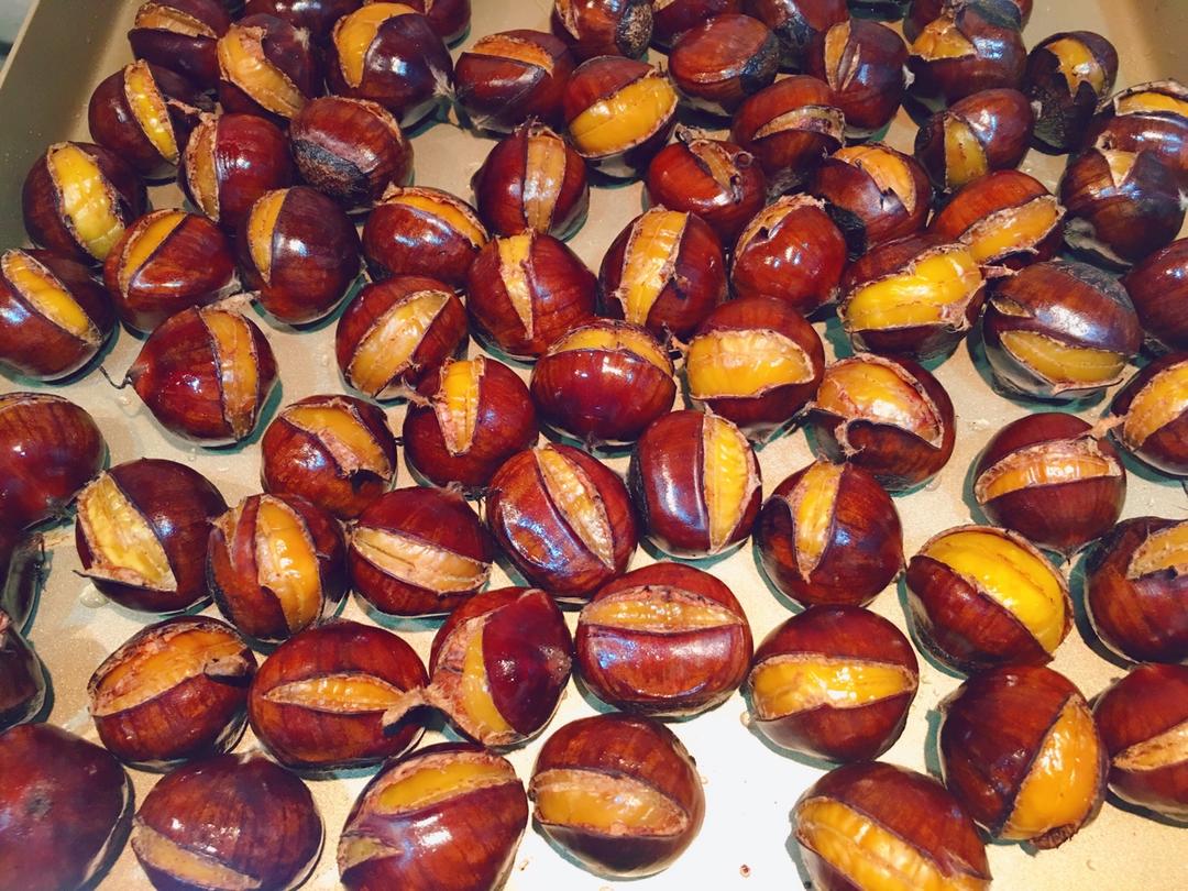 新手零失败烤栗子