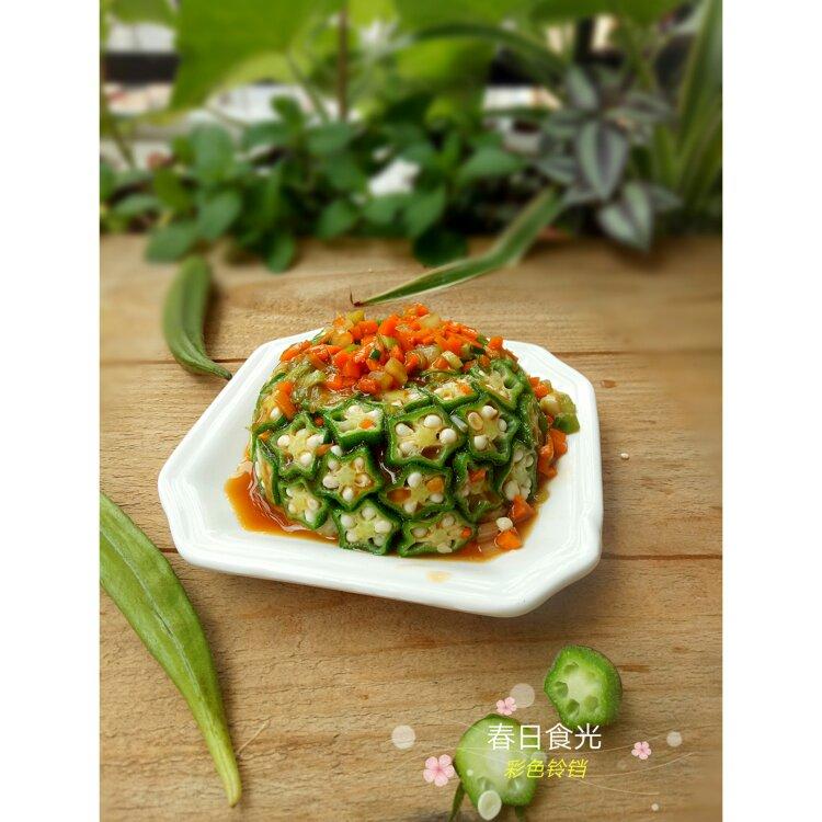 美的秋葵土豆泥