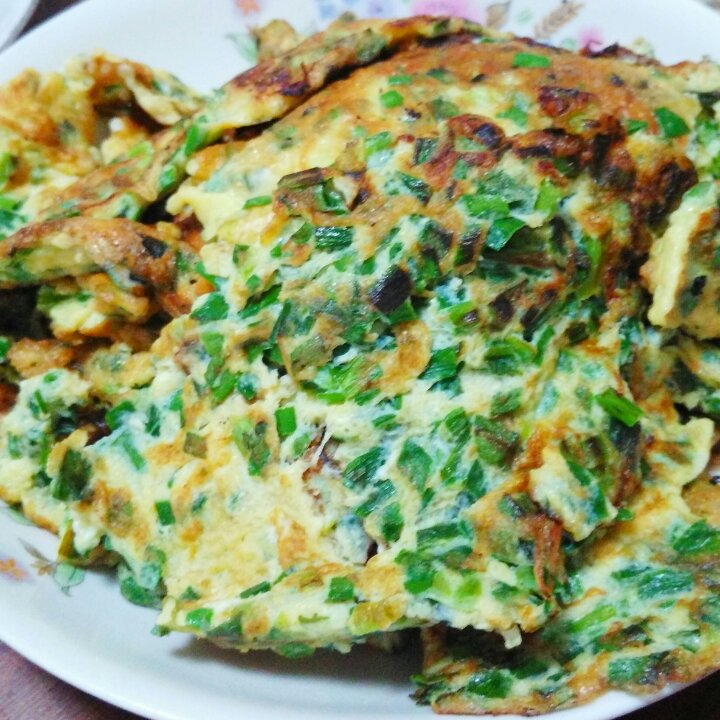 张卯-做的韭菜摊鸡蛋