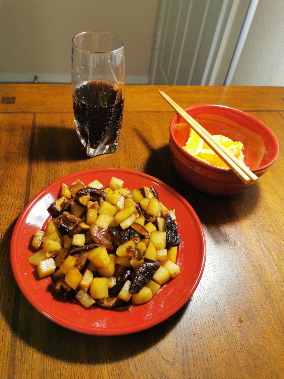 香菇土豆