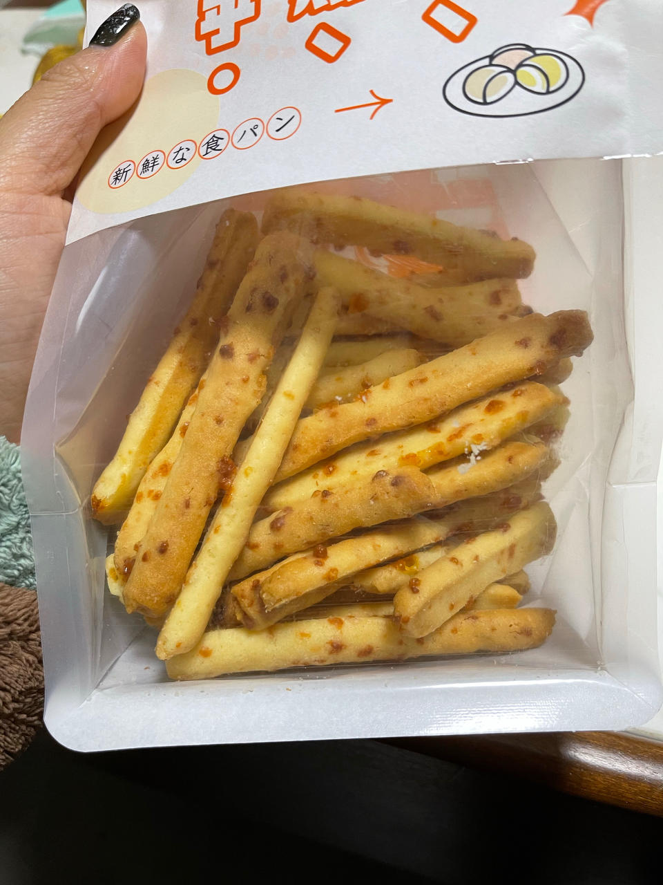 香香脆脆超好吃❗️芝士饼干条