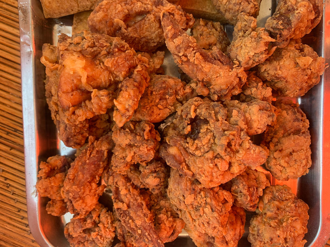 家庭版劲脆炸鸡块，无需炸鸡粉