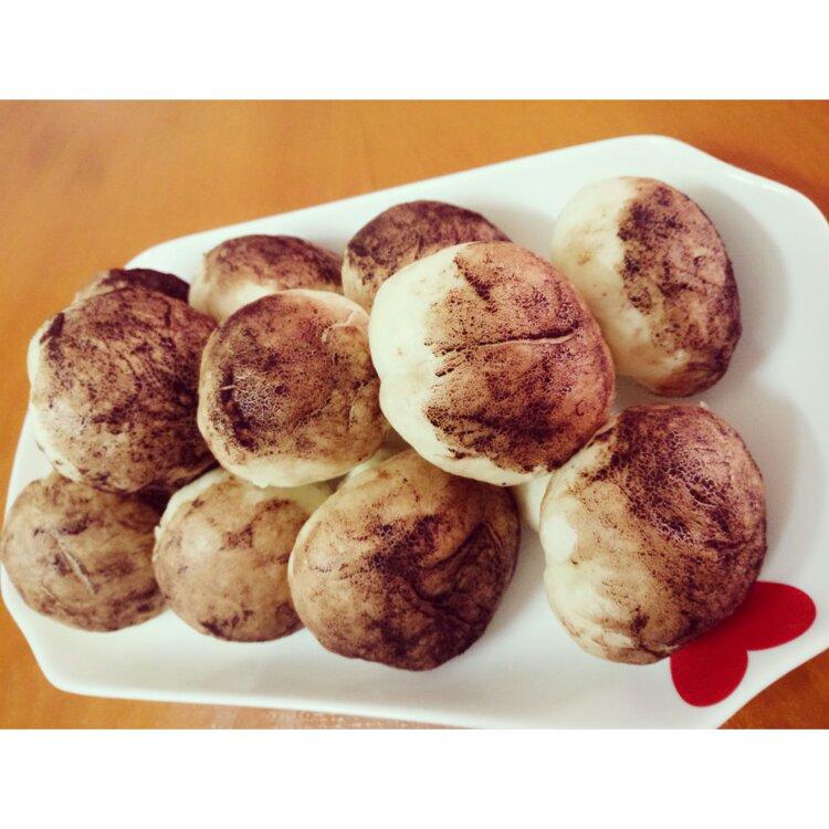 仿真香菇豆沙包