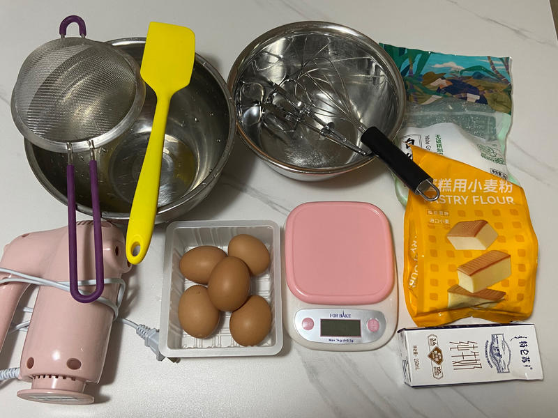 纯奶手撕吐司的做法 步骤1