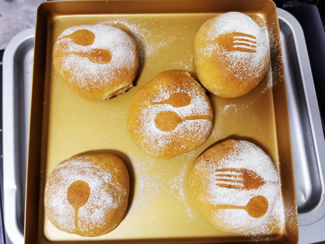 苹果肉桂全麦面包 100%全麦