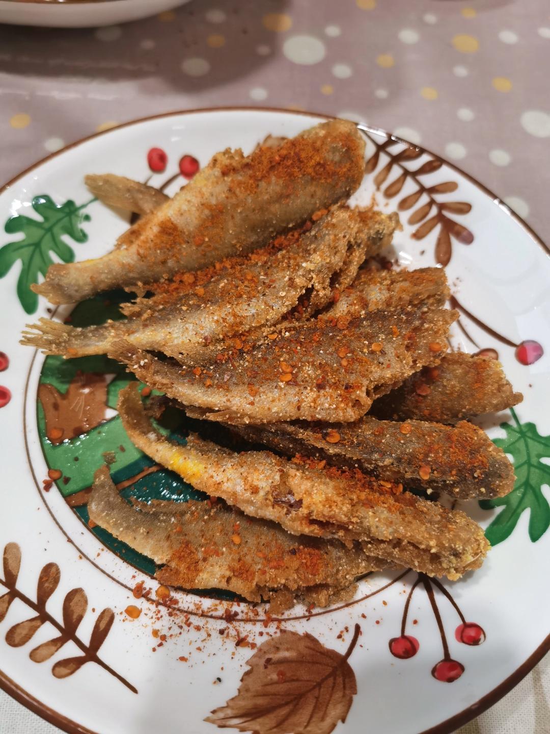 酥炸小黄鱼～吸油少