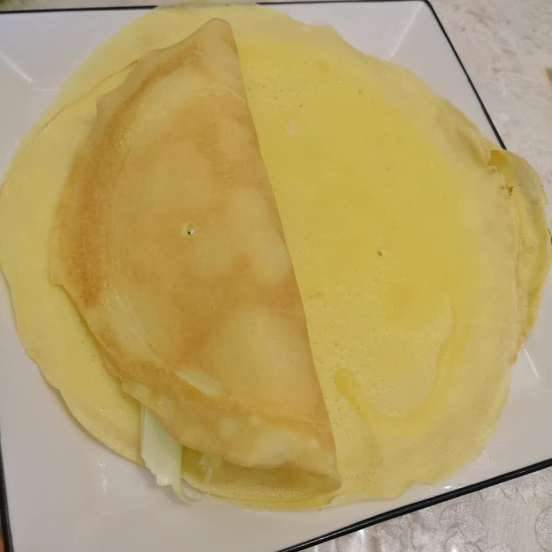 快手薄鸡蛋饼