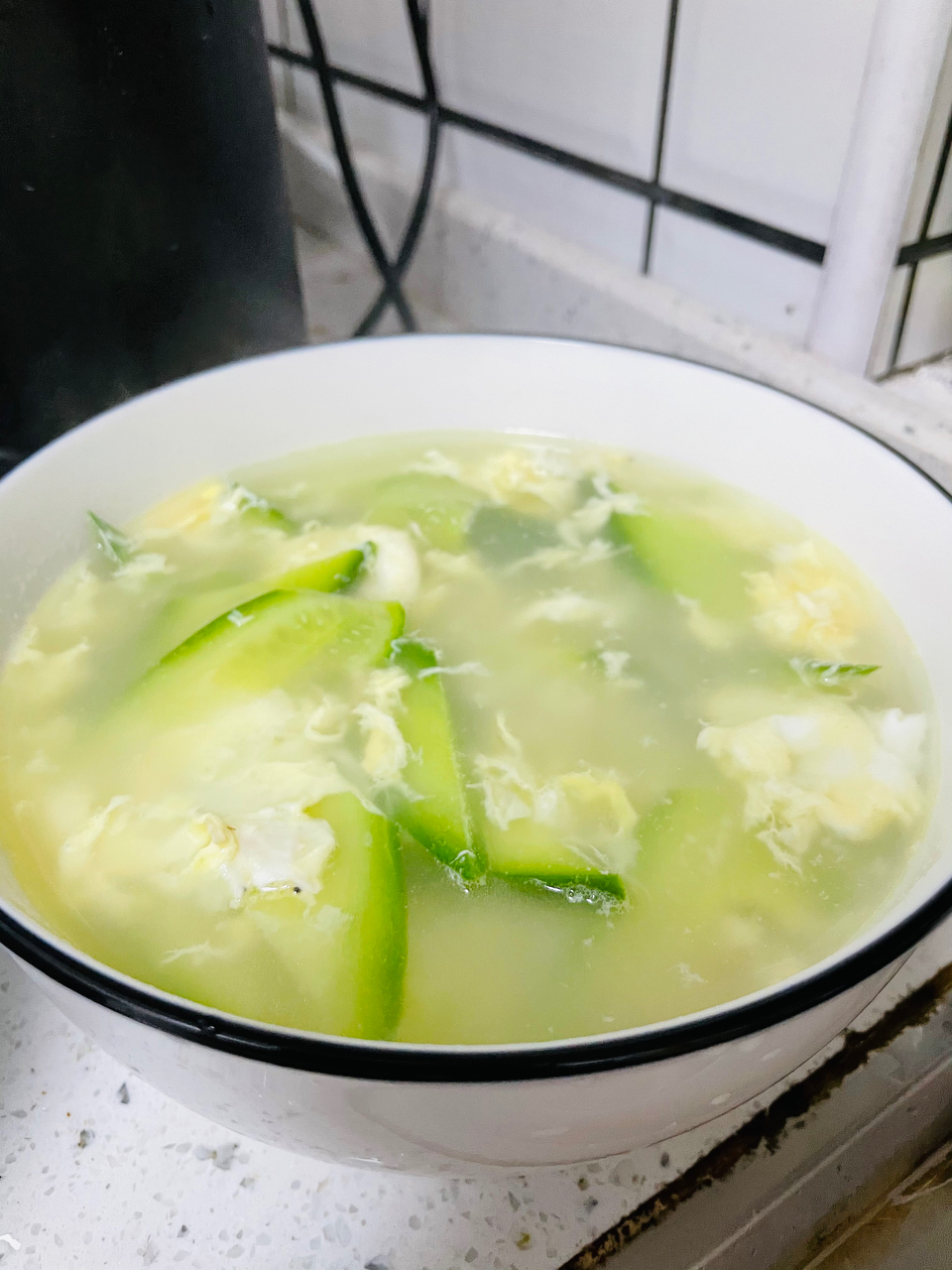 黄瓜虾米🦐蛋花汤