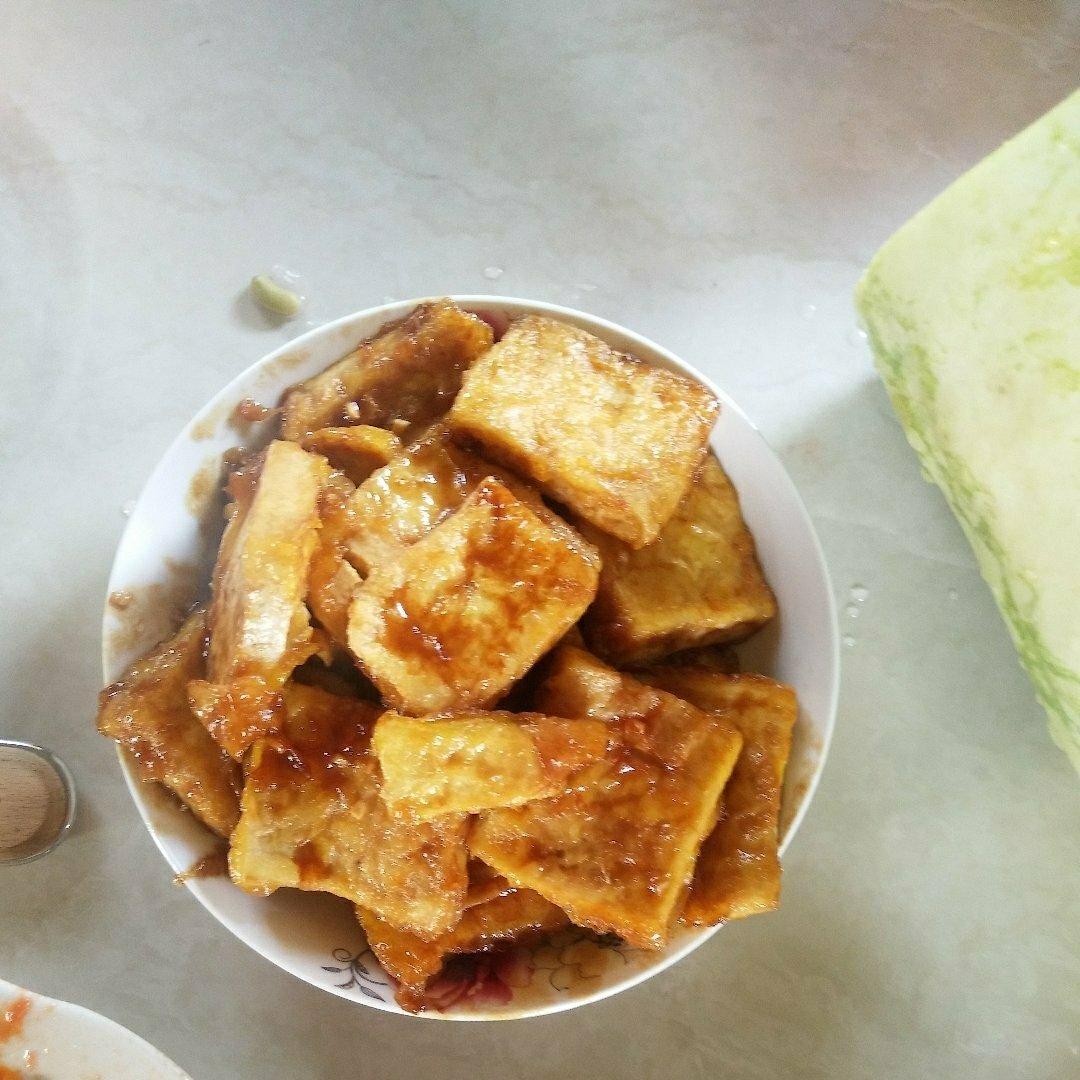 无敌好吃的香煎豆腐