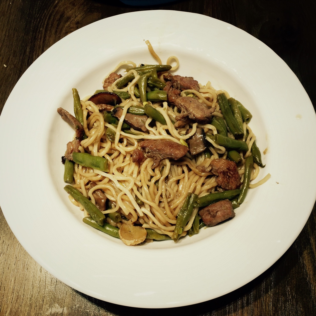 豆角焖面