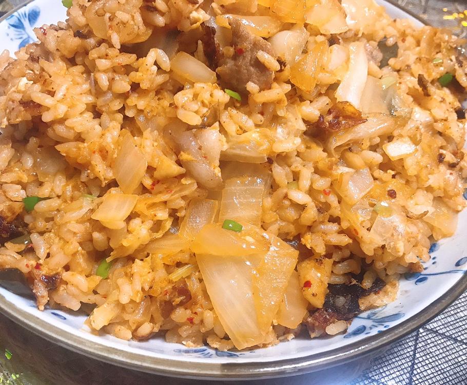 辣白菜炒饭