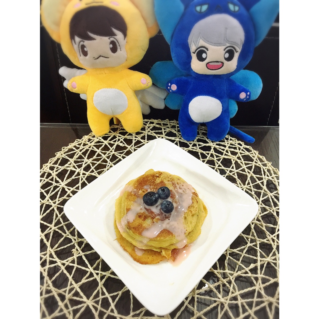 【减脂早餐】无油香蕉松饼（超简单）