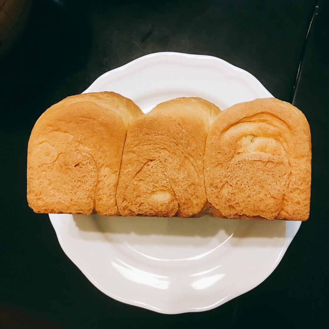 面包 只需一次发酵的低卡松软白土司 神木木做的只需一次发酵的低卡