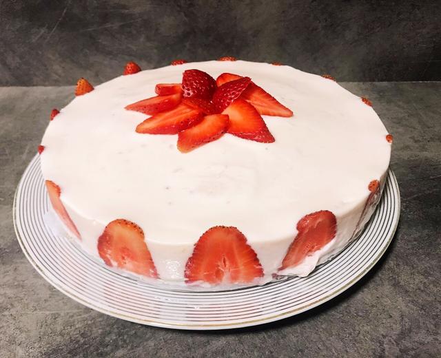 少女心草莓冻芝士蛋糕的做法