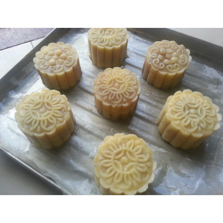奶酥皮月饼