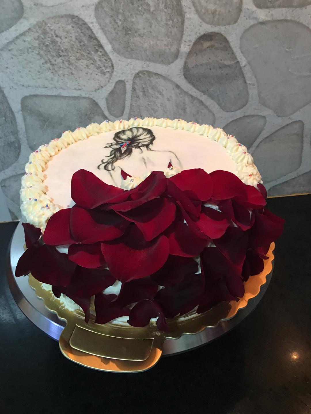 女神蛋糕(10寸戚风蛋糕)的做法