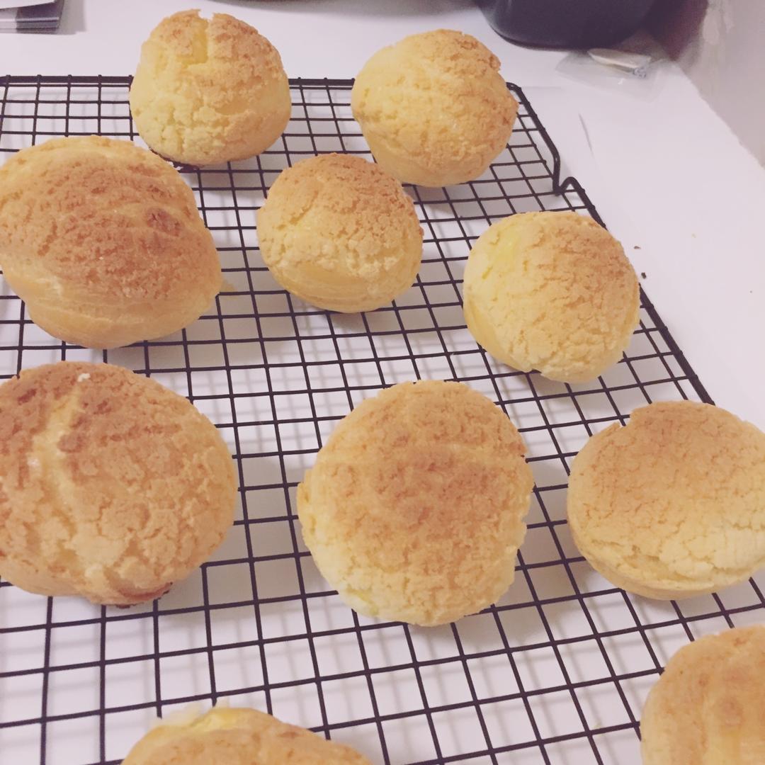 十分美味的酥皮泡芙