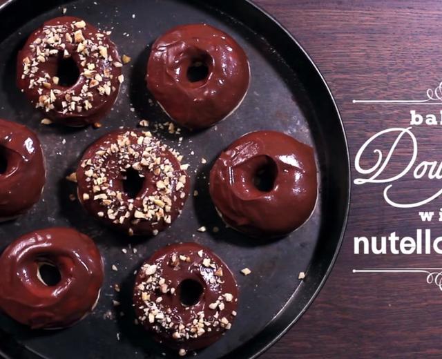 巧克力酱甜甜圈 (非油炸)的做法