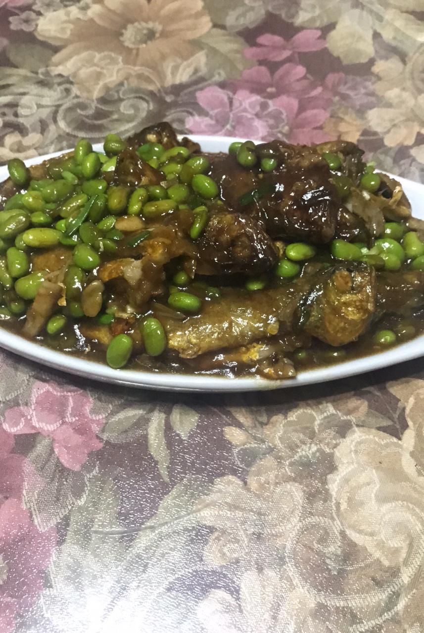 红烧毛豆小黄鱼
