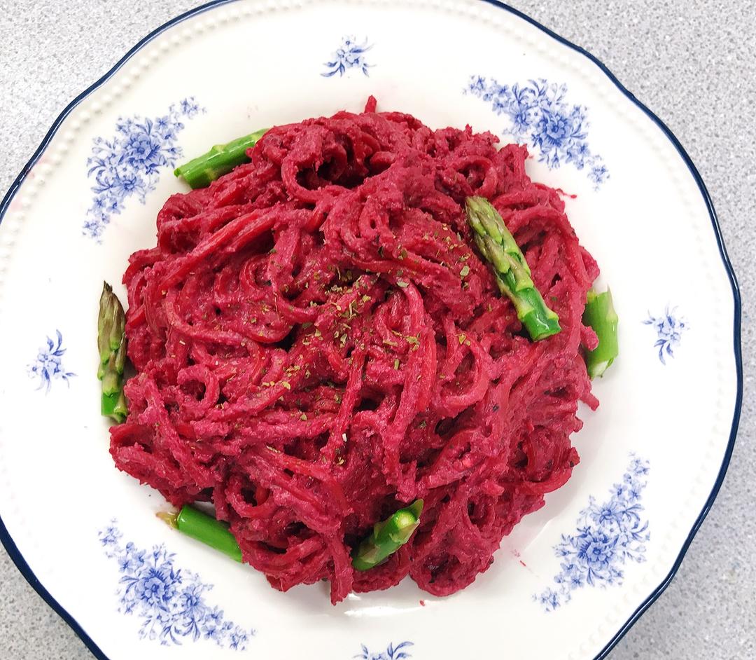 甜菜根意面