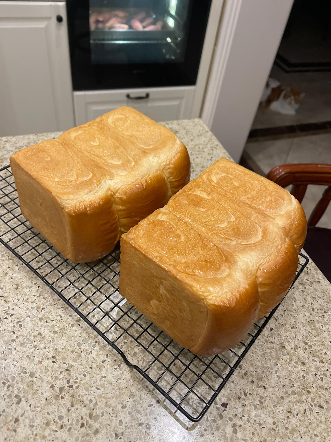 软绵绵的蜂蜜吐司（70%中种法）