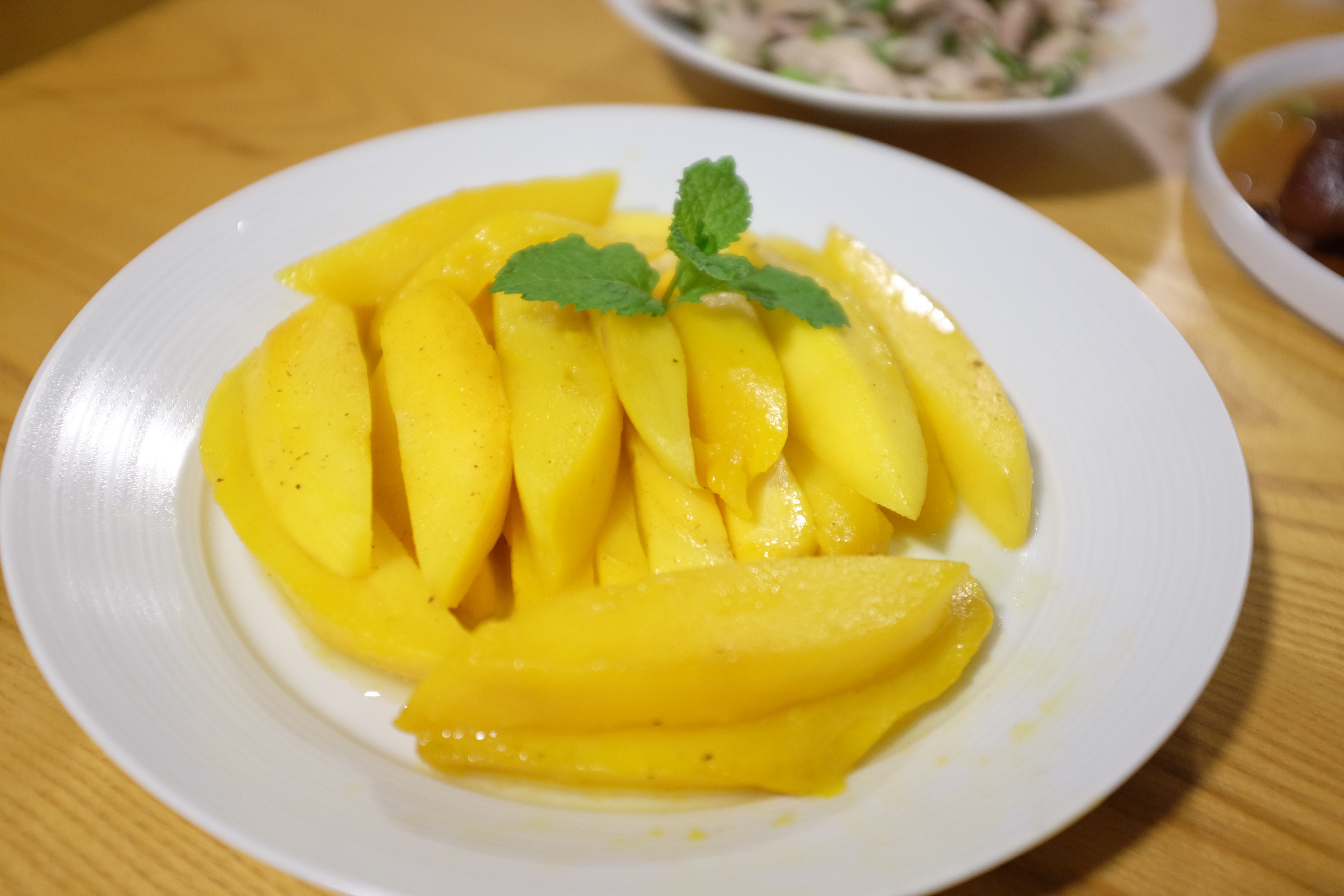 酒香蜂蜜肉桂芒果