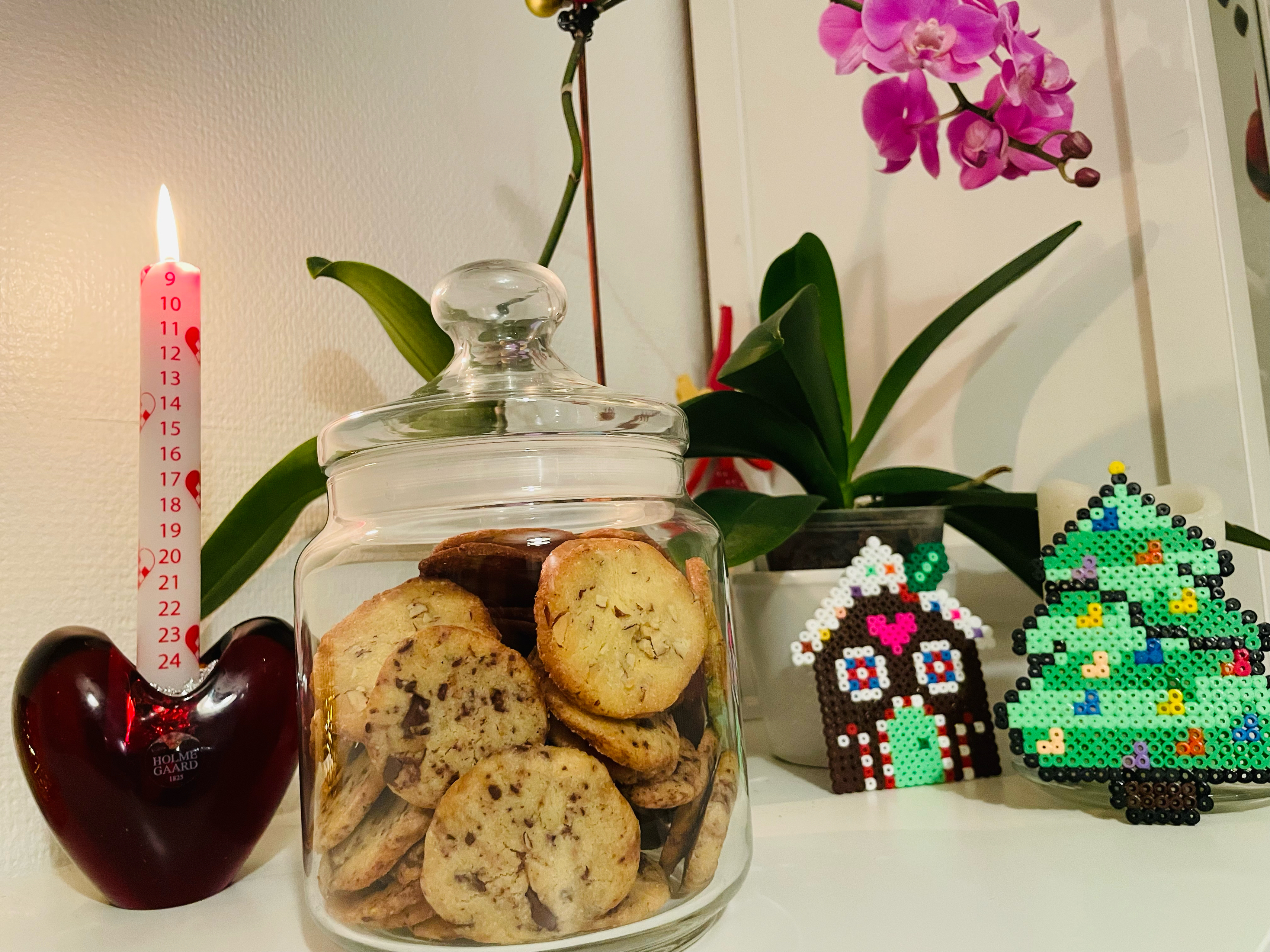 圣诞必备1: 肉桂杏仁饼干和巧克力饼干🍪