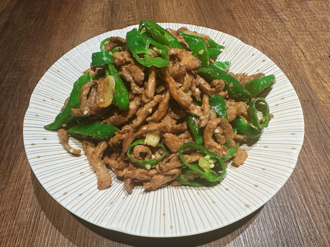 辣椒肉丝（杭椒小炒肉做法）