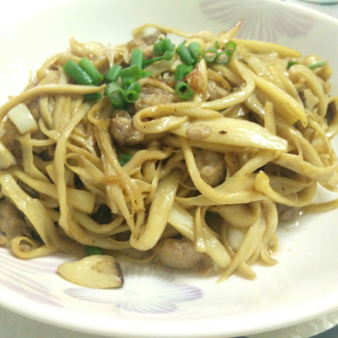 肉炒杏鲍菇
