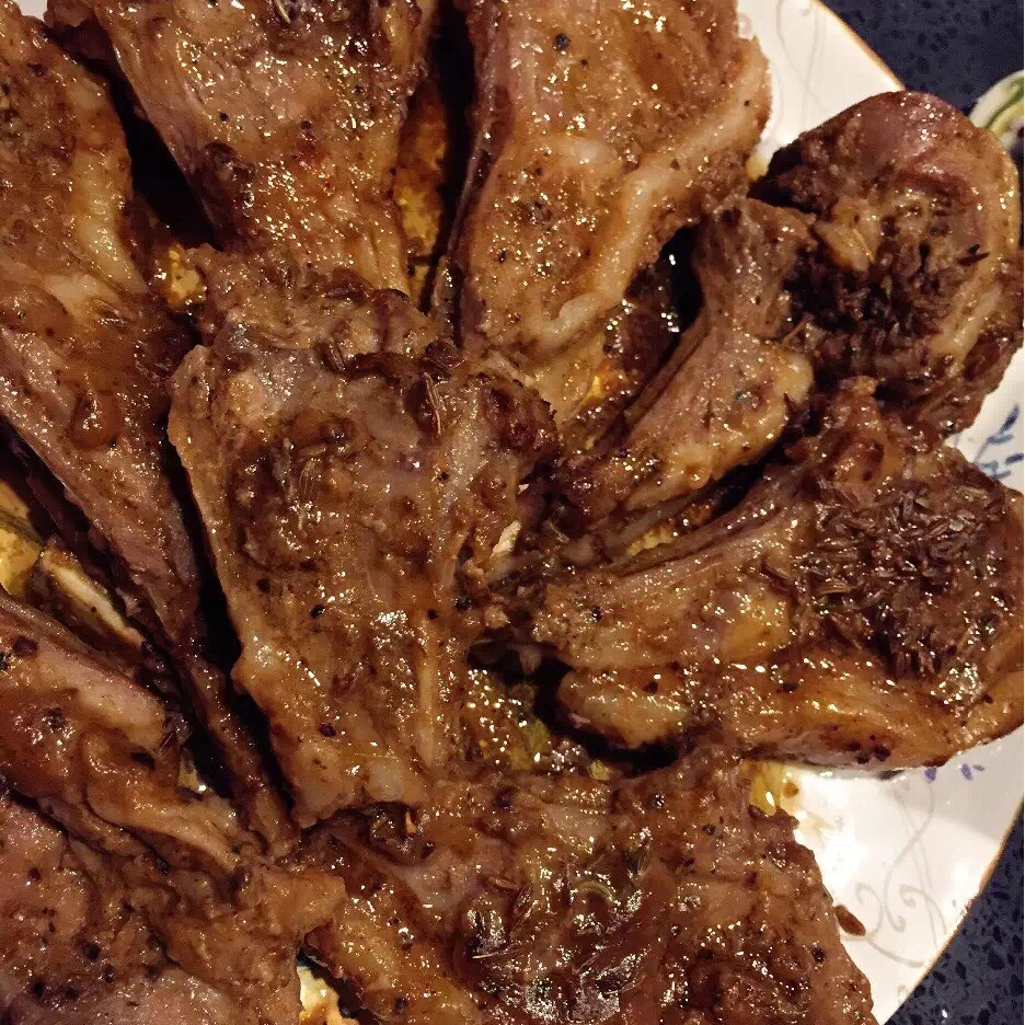 孜然烤羊排