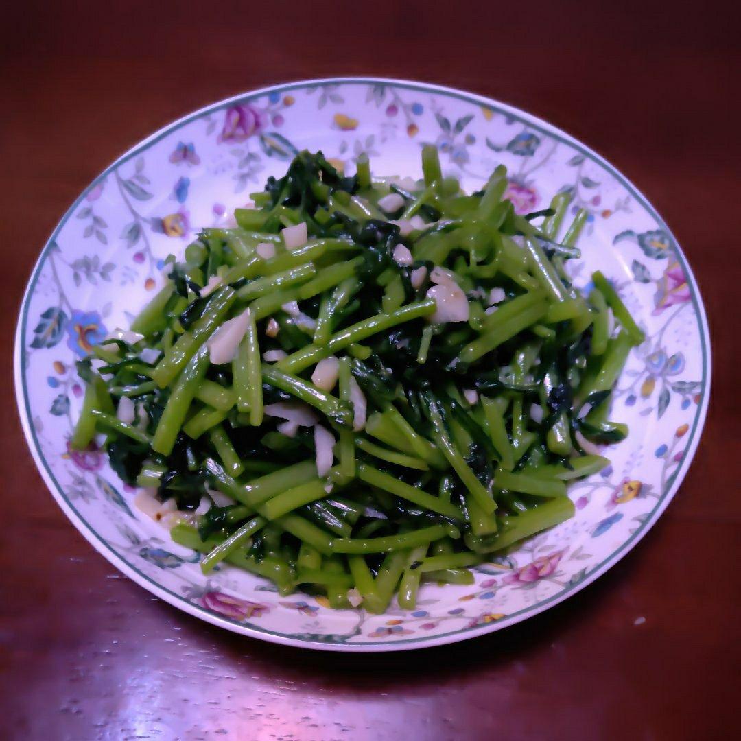 蒜蓉蒿子杆