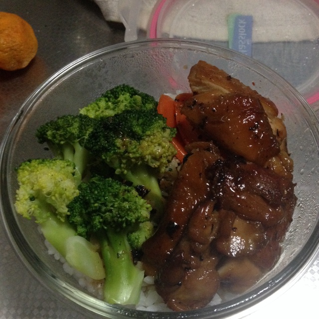 日式照烧鸡排饭