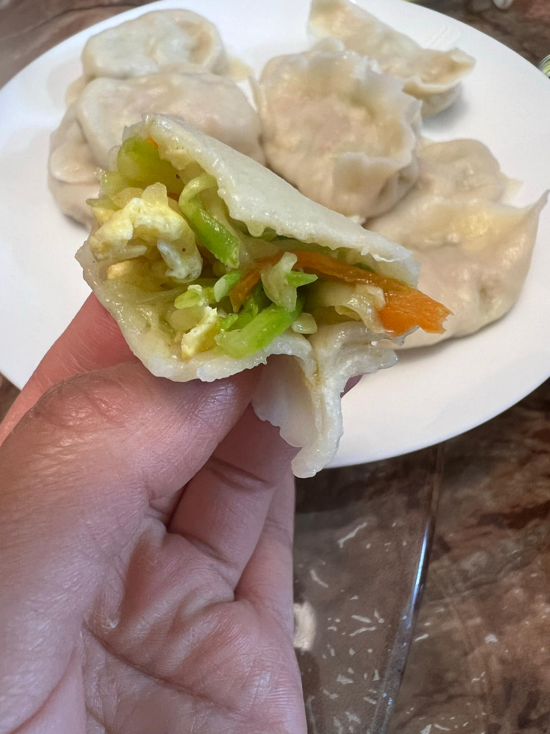 西葫芦鸡蛋饺子