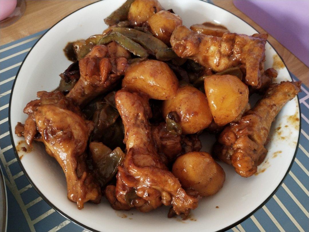 红烧土豆豆角鸡翅根