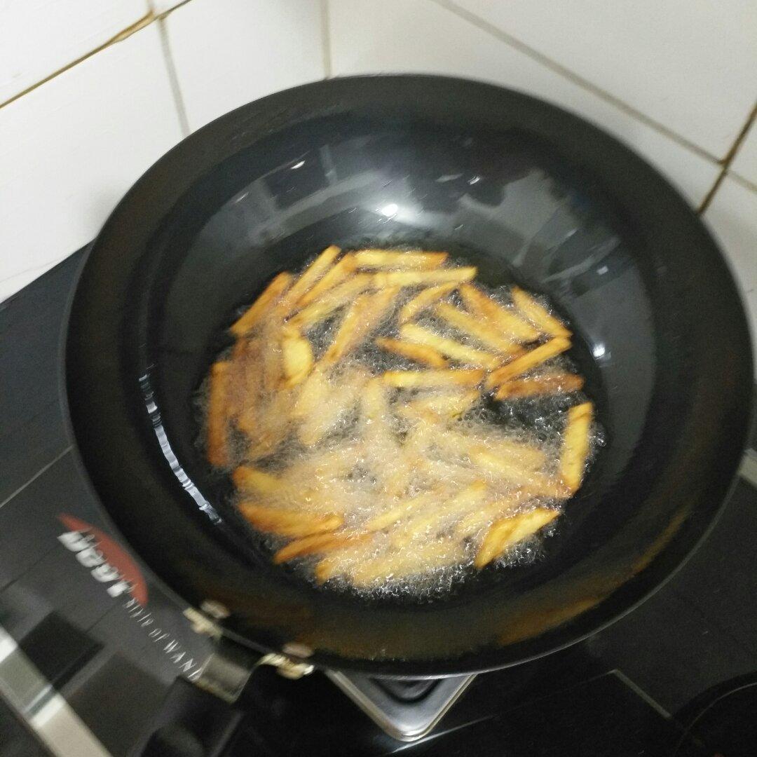 炸薯条