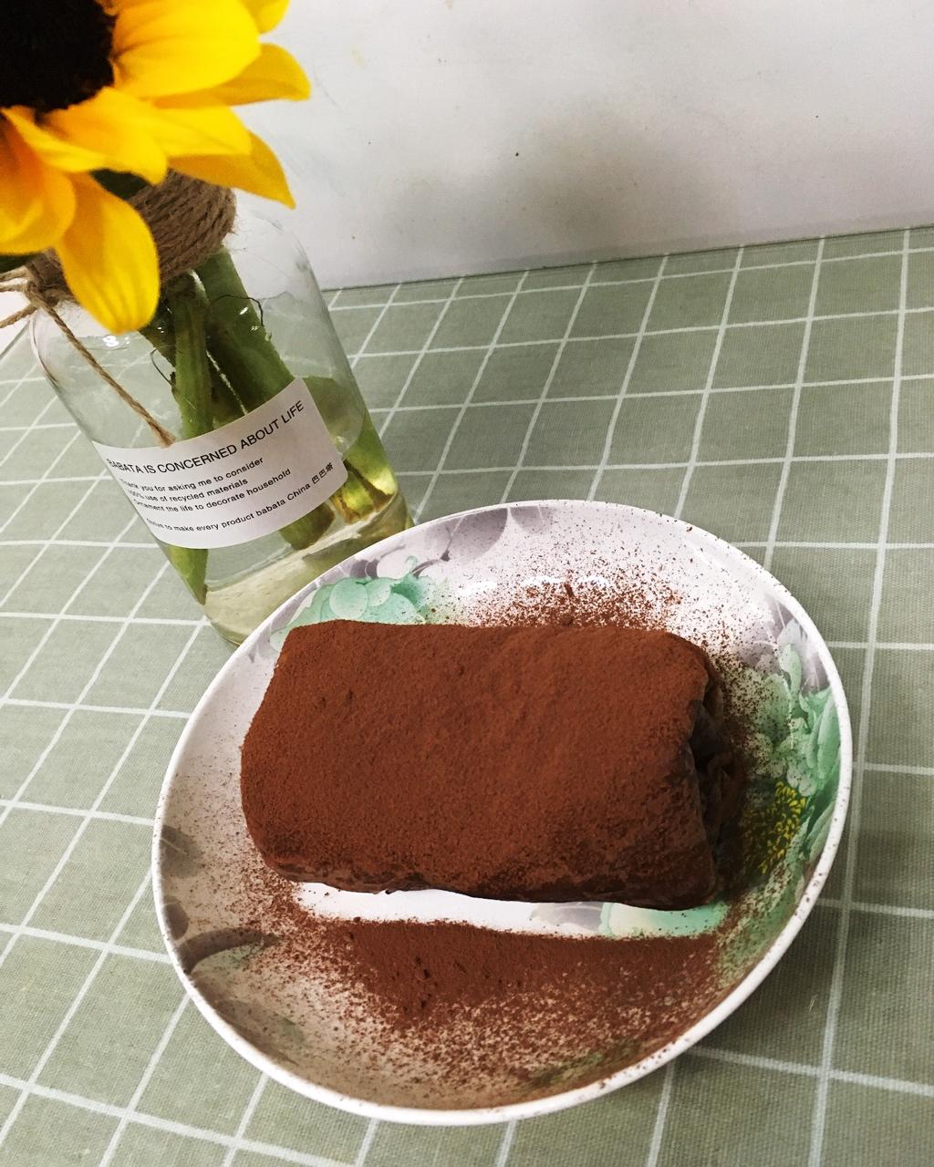 网红的毛巾卷蛋糕