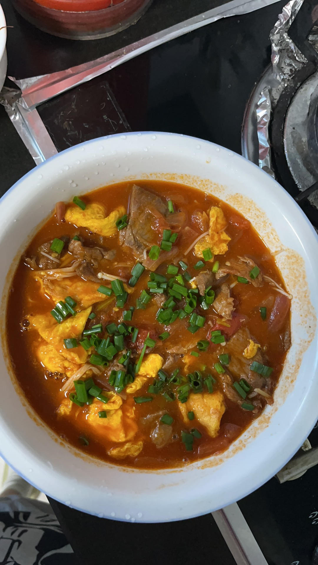 酸甜浓郁～超开胃🔥番茄滑蛋牛肉饭