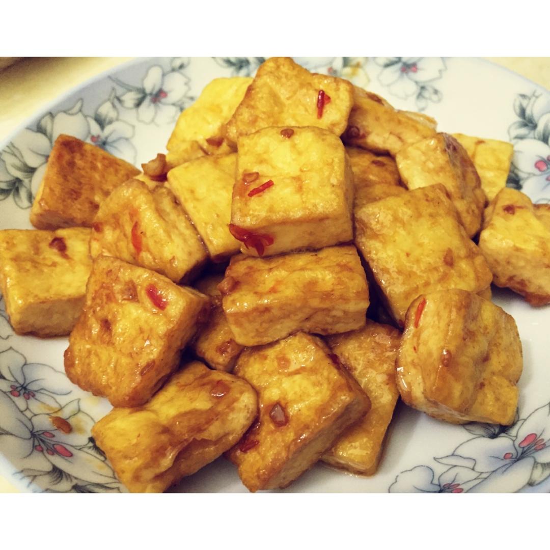 家常煎豆腐
