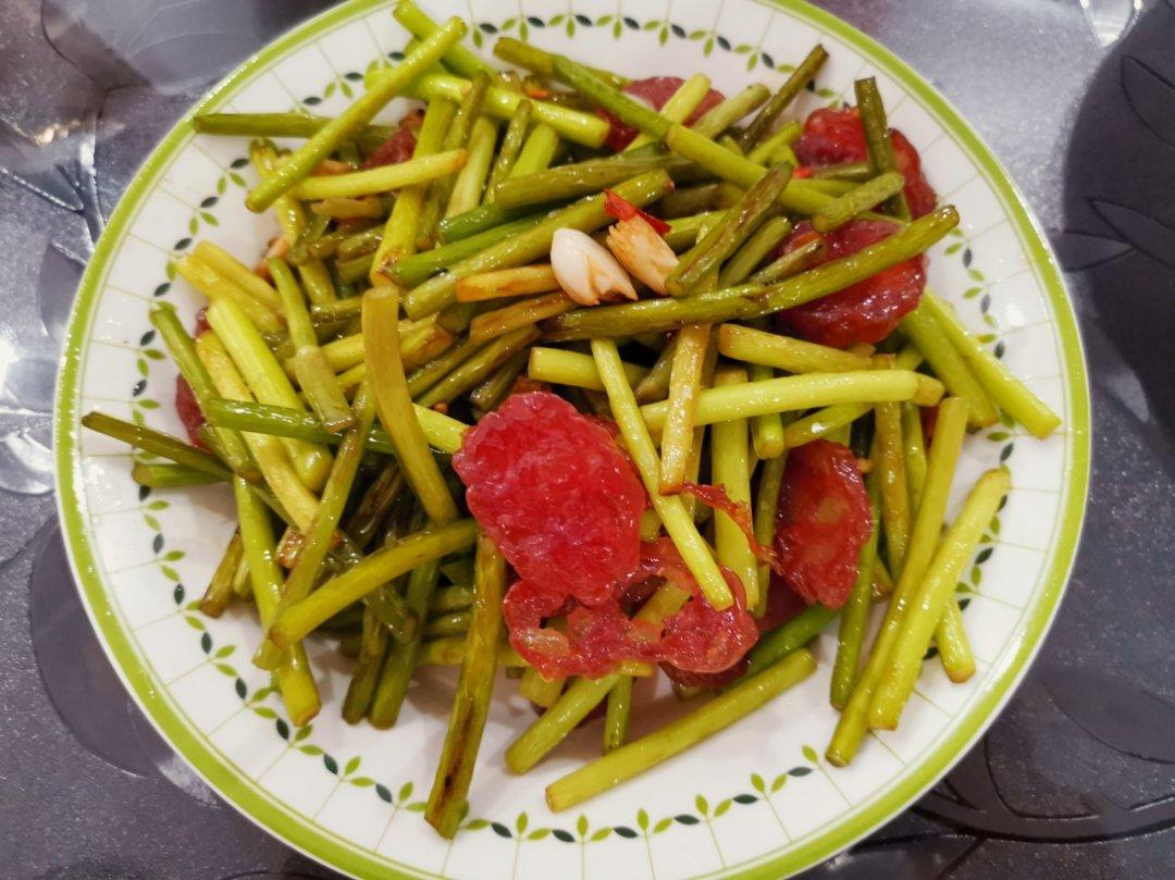 蒜薹炒腊肠
