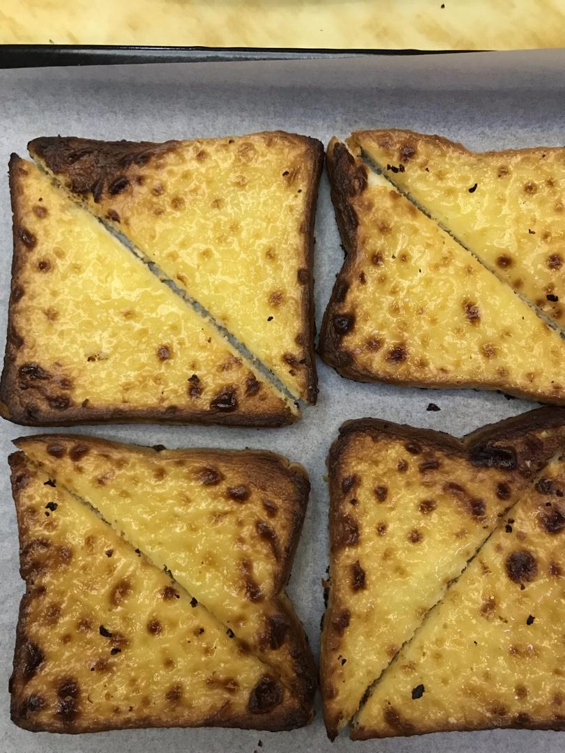 零失败快手岩烧乳酪(熔岩吐司)十分钟网红早餐，好吃哭