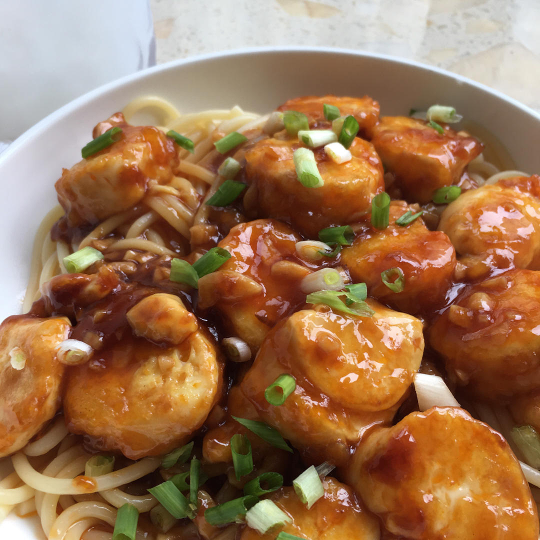 脆皮茄汁日本豆腐